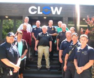 Clow Valve hosts local emergency response authorities