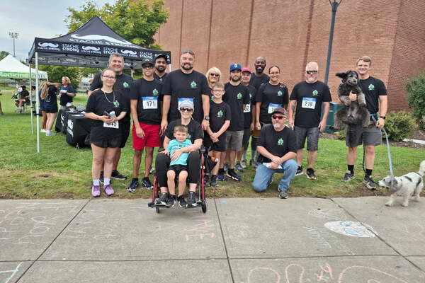 Team Kennedy Valve Runs for a Cure at the Stache Strong 5K