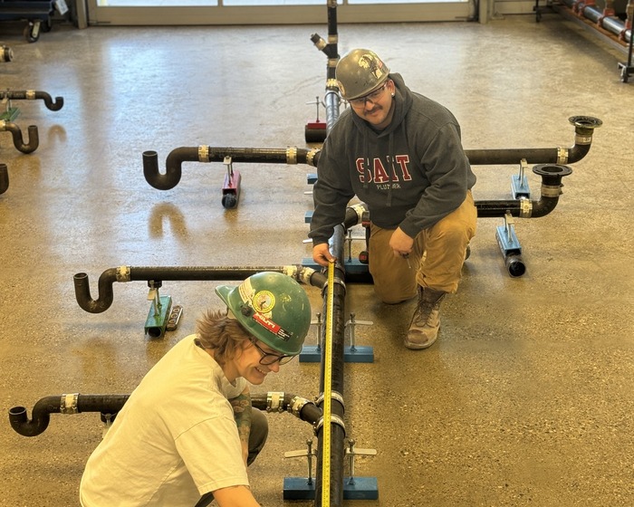 Bibby-Ste-Croix donation to Southern Alberta Institute of Technology benefits plumbing students