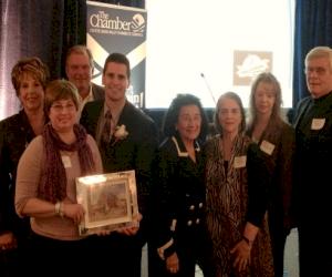 (Pictured from L-R: Anita Falvey, Michelle Bullock, Dale Schmelzle, Paul Carbo, Rosalie Finegan, Karen Stratos, Estelle Gehringer and Bill Spencer)