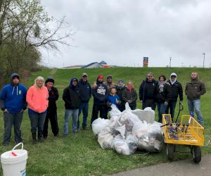 Kennedy Valve team members volunteer for Earth Day event