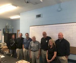 McWane Ductile Ohio team takes a walk down memory lane with Dick Boyd