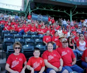 Team Tyler at a Springfield Cardinals Game